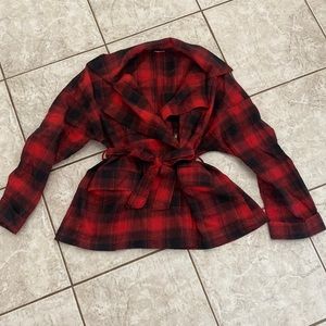Plaid light jacket